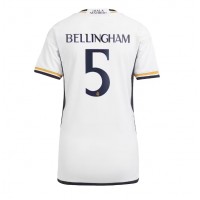 Dámy Fotbalový dres Real Madrid Jude Bellingham #5 2023-24 Domácí Krátký Rukáv